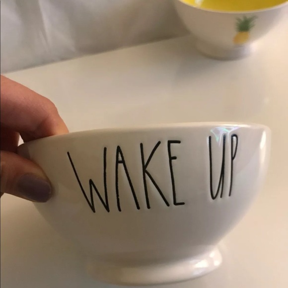 RAE DUNN Relax & Wake Up Bowls - Picture 5 of 5